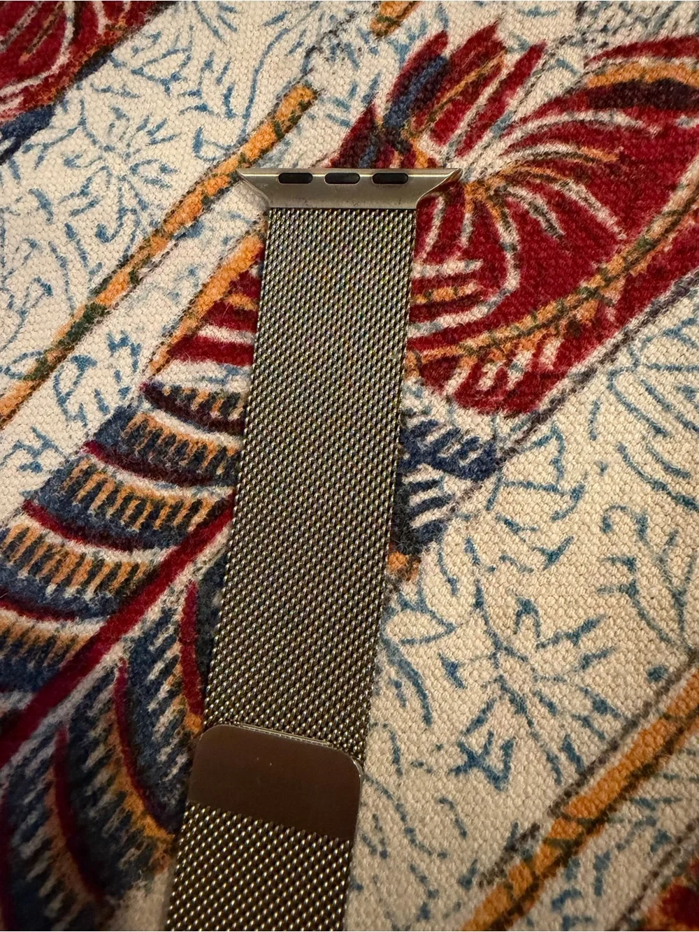 Apple Silver Milanese Loop Watch Band